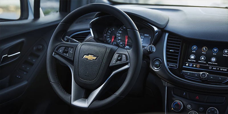 Steering column closeup