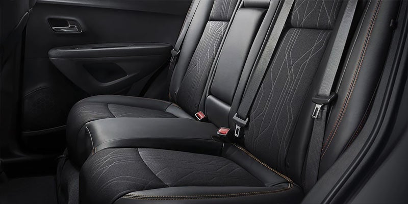 Seating in a Chevrolet Trax