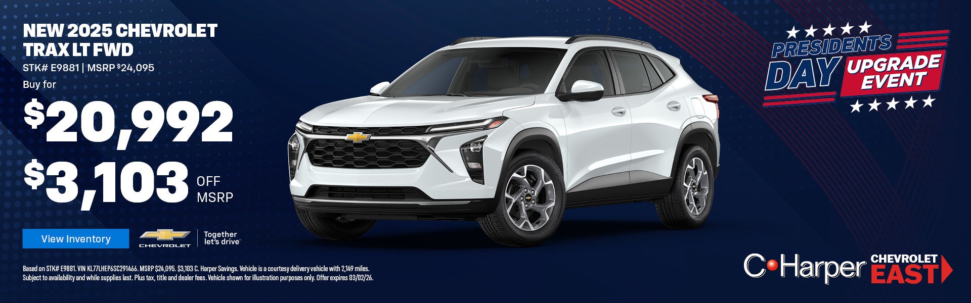 New 2025 Chevy Trax LT FWD in New Alexandria, PA