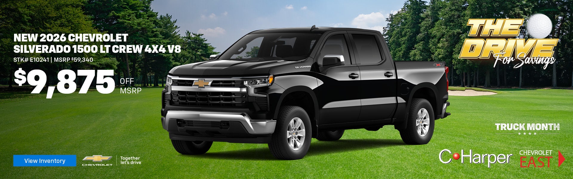 Save on a new 2026 Chevy Silverado 1500