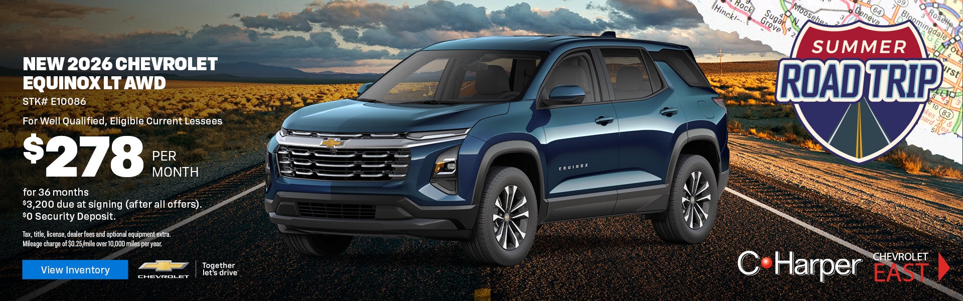 Save on a New 2026 Chevy Equinox LT AWD in New Alexandria